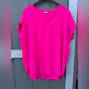 JODIFL Bright Pink Blouse
